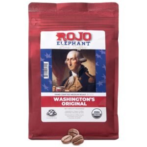 Medium Roast Coffee – Rojo Elephant Organic 11oz
