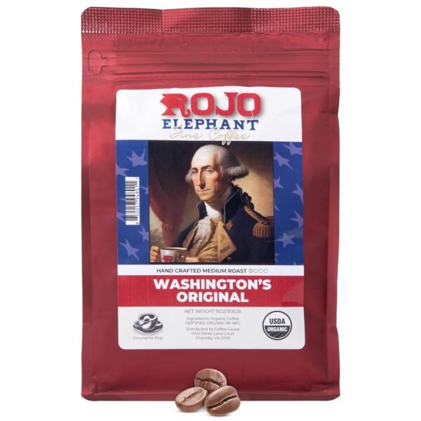 Medium Roast Coffee – Rojo Elephant Organic 11oz